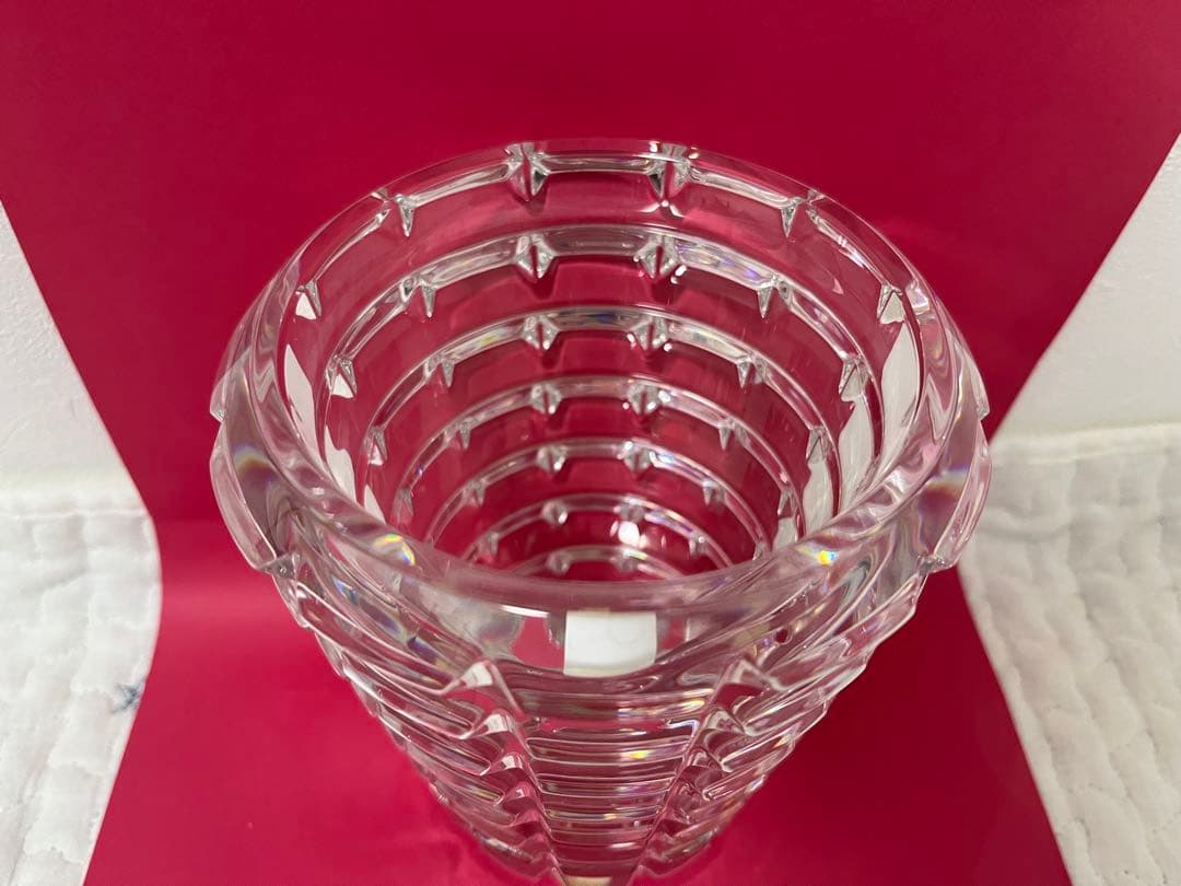 【即決価格】バカラ Baccarat アルルカン ラウンドベース H約20cm