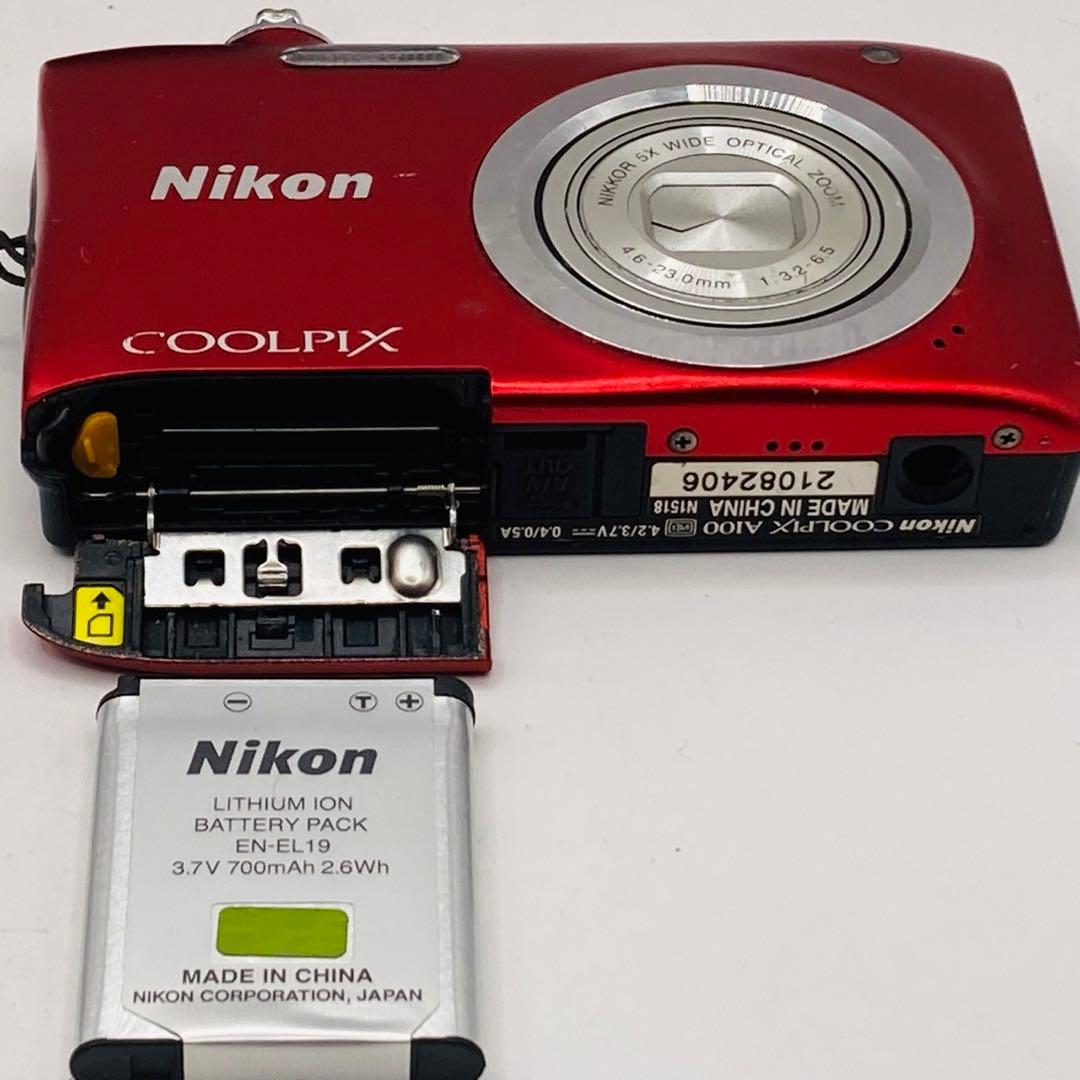 動作確認済 Nikon COOLPIX A100 デジカメ