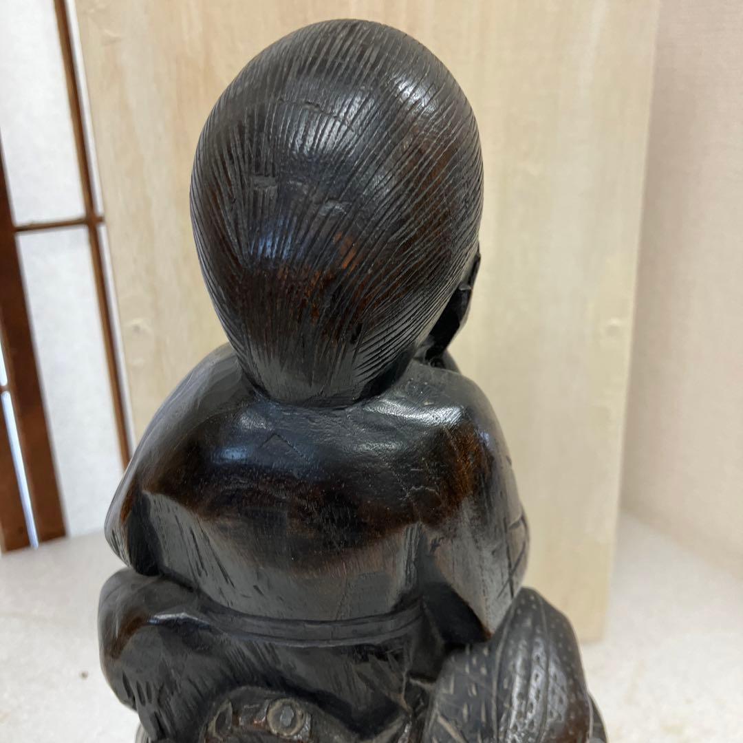 木彫刻　仙人　N888SEN