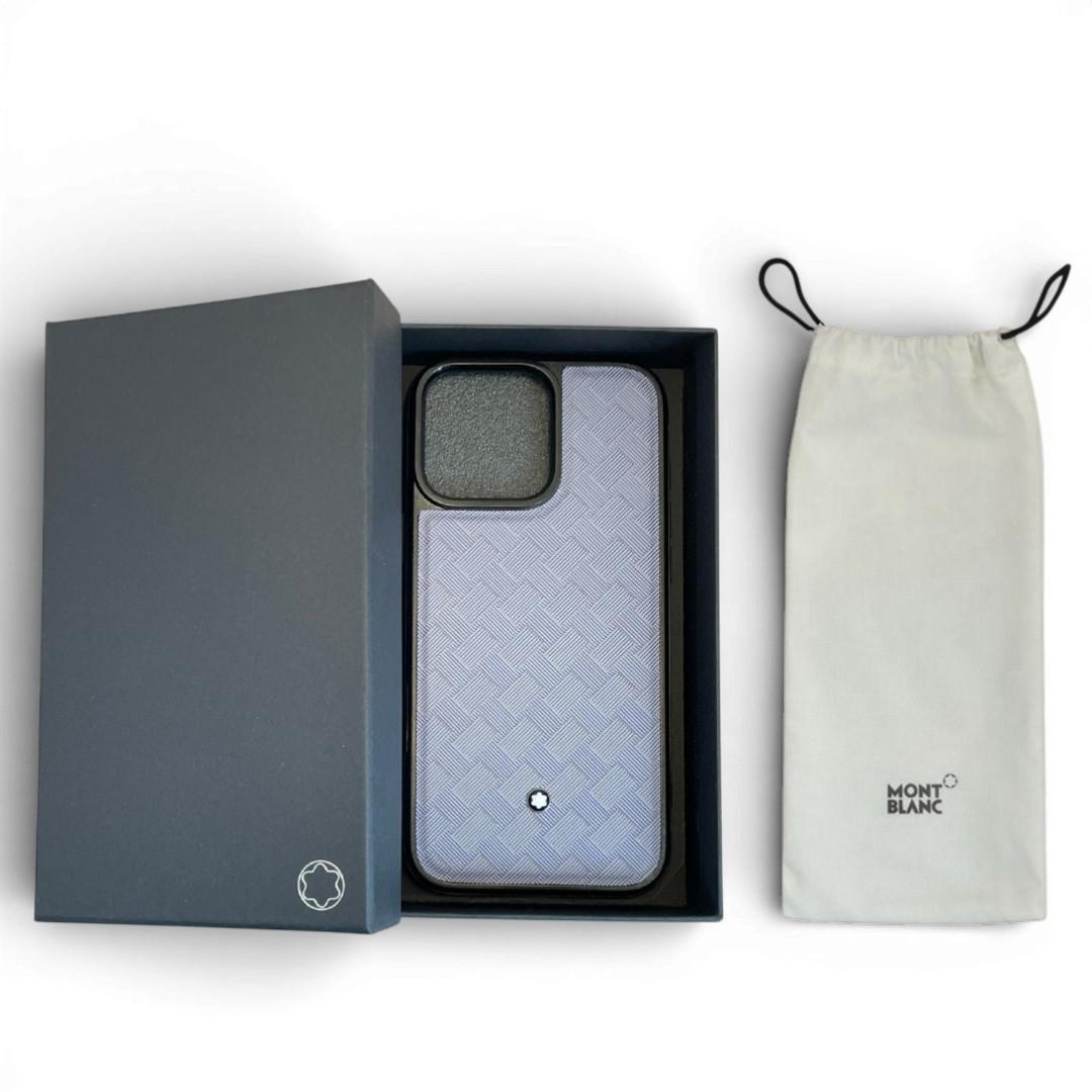 【新品】MONTBLANC iPhone16 Pro Max ケース レザー