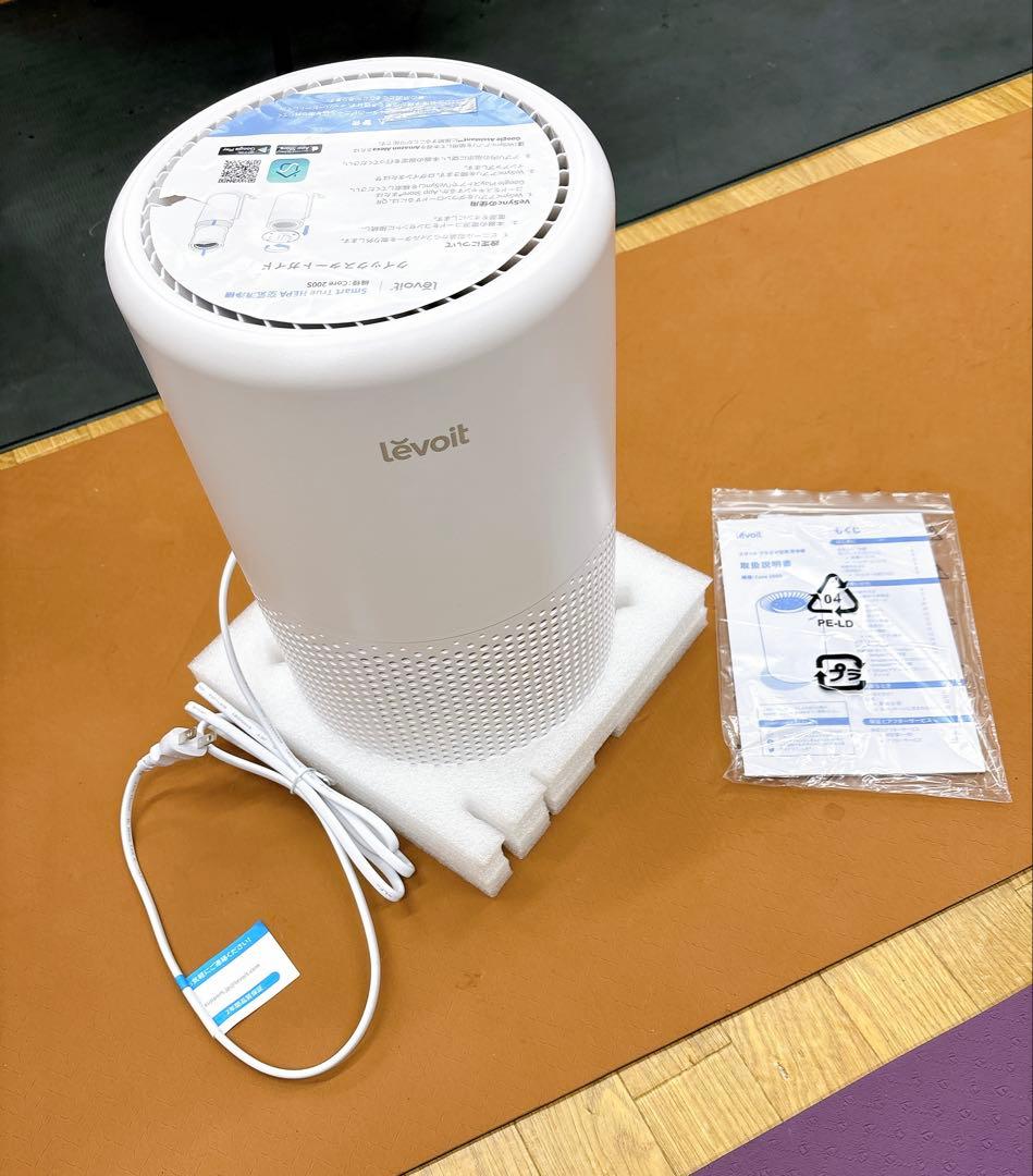 Levoit (レボイト) 空気清浄機 18畳 小型 卓上 省エネ 脱臭