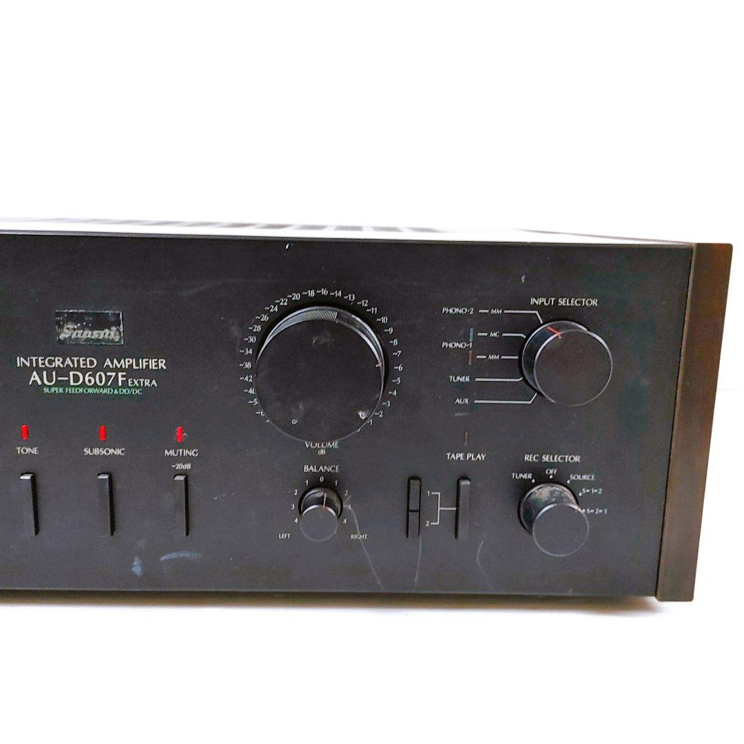 ジャンク品 SANSUI AU-D607F EXTRA 通電確認済み