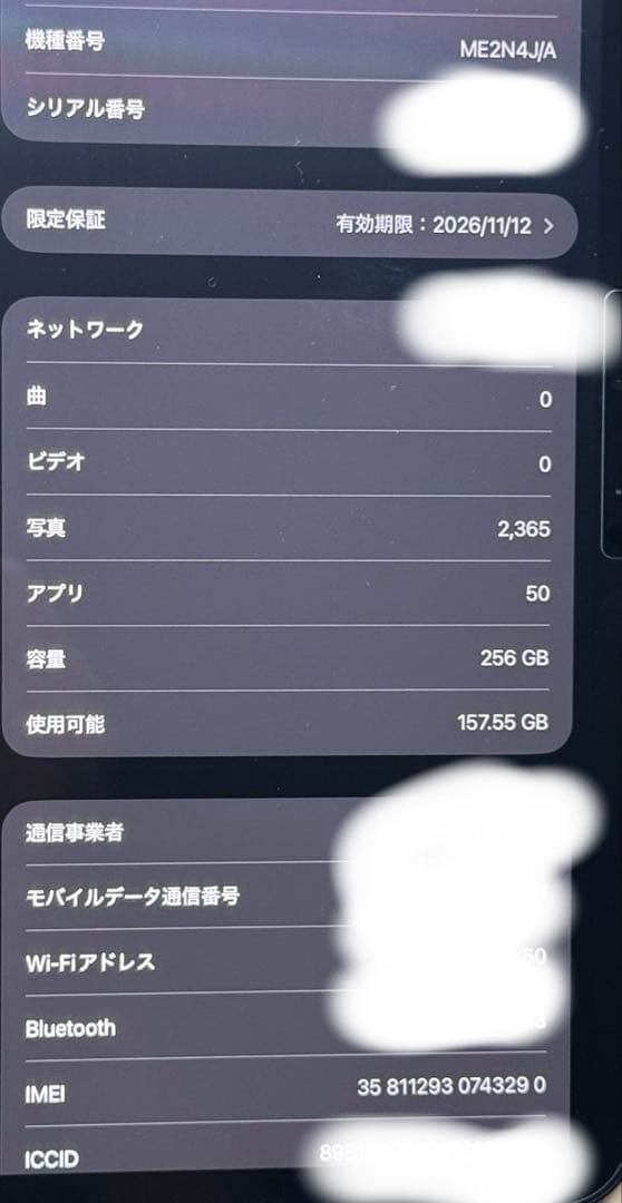 iPad Pro m5 11インチ 256GB Wi-Fi + Cellular