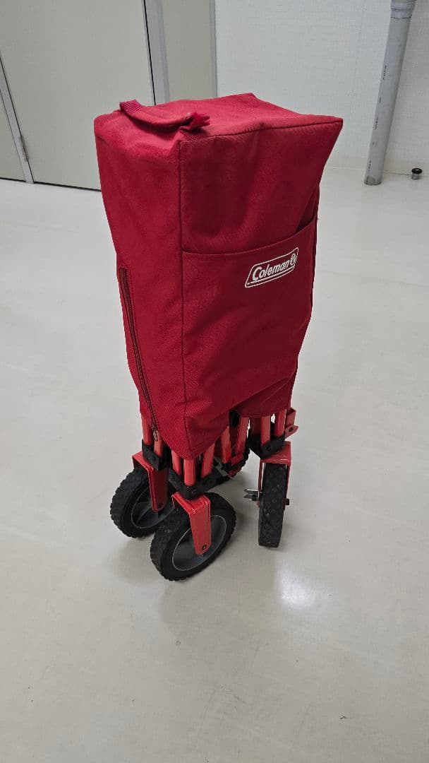 Coleman 折りたたみキャリーカート レッド