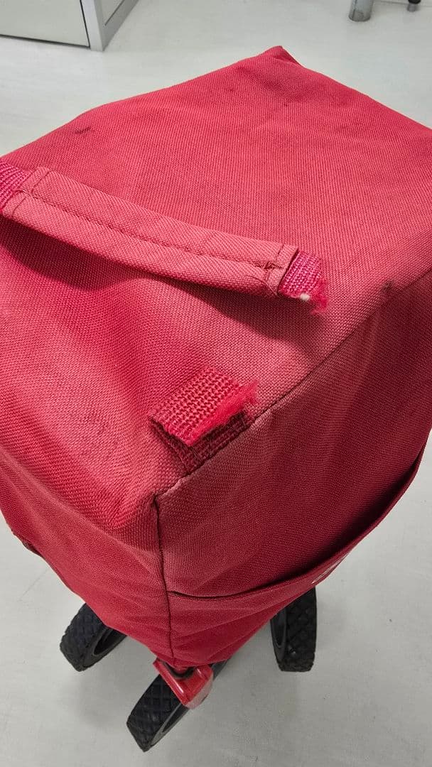 Coleman 折りたたみキャリーカート レッド