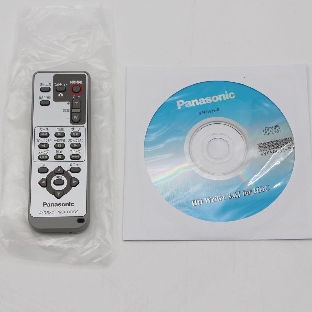 美品 Panasonic HDC-SD100 ビデオカメラ 本体 付属品多数付き