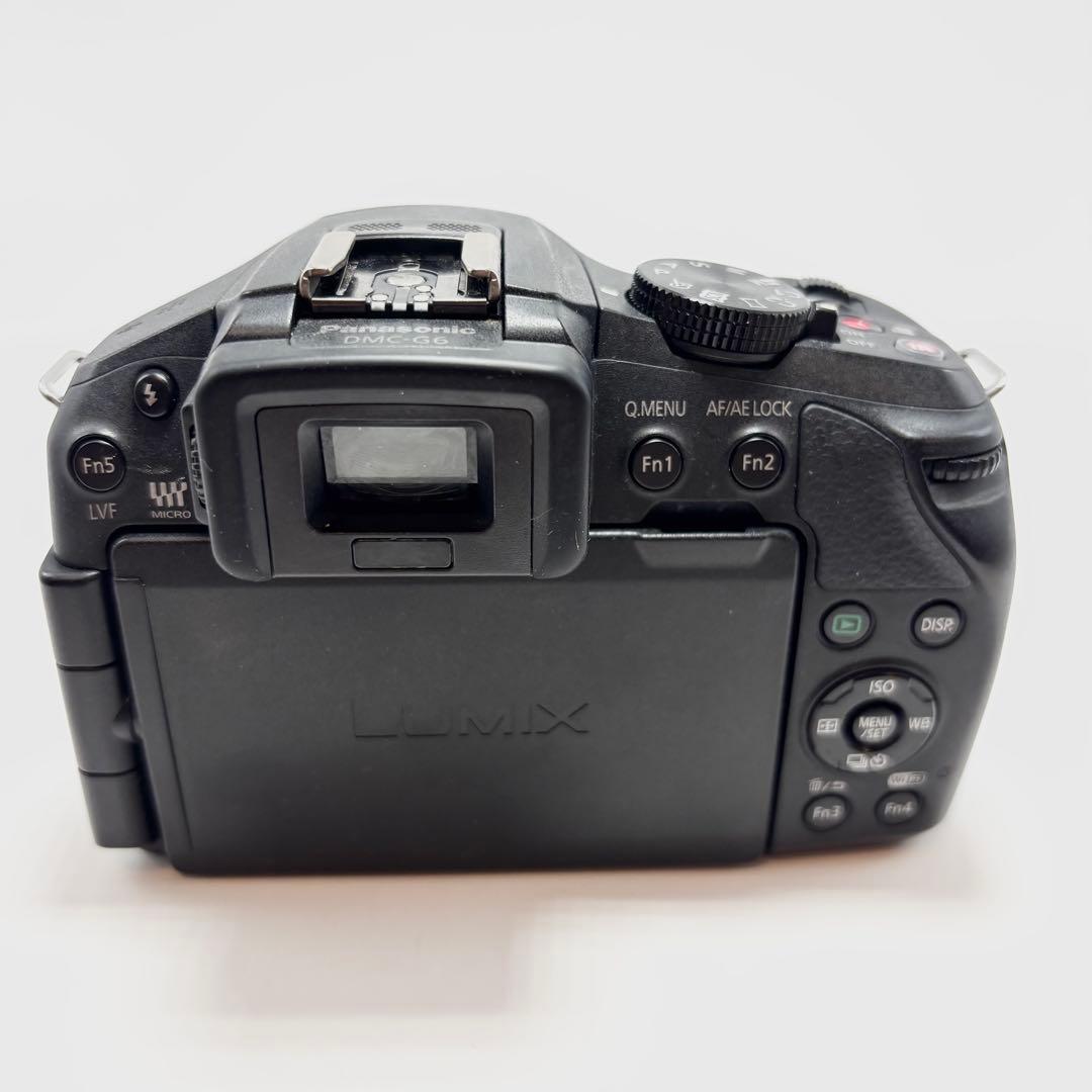 【美品】LUMIX DMC-G6 ダブルズームレンズキット ミラーレス一眼
