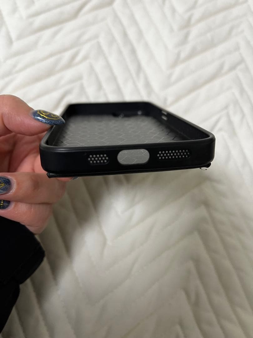 LOEWE ノベルティ ブラック iPhone14ケース カードポケット付き