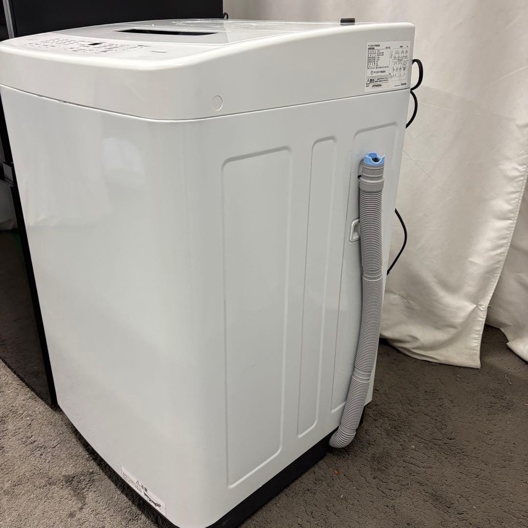 149❤️冷蔵庫　洗濯機　電子レンジ　家電セット　24年　黒　一人暮らし　設置無料