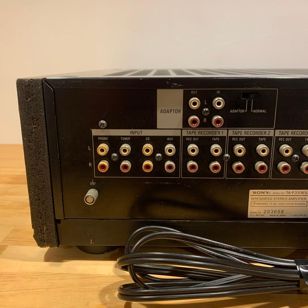レア 希少 SONY TA-F333ESX プリメインアンプ メンテ済 動作品