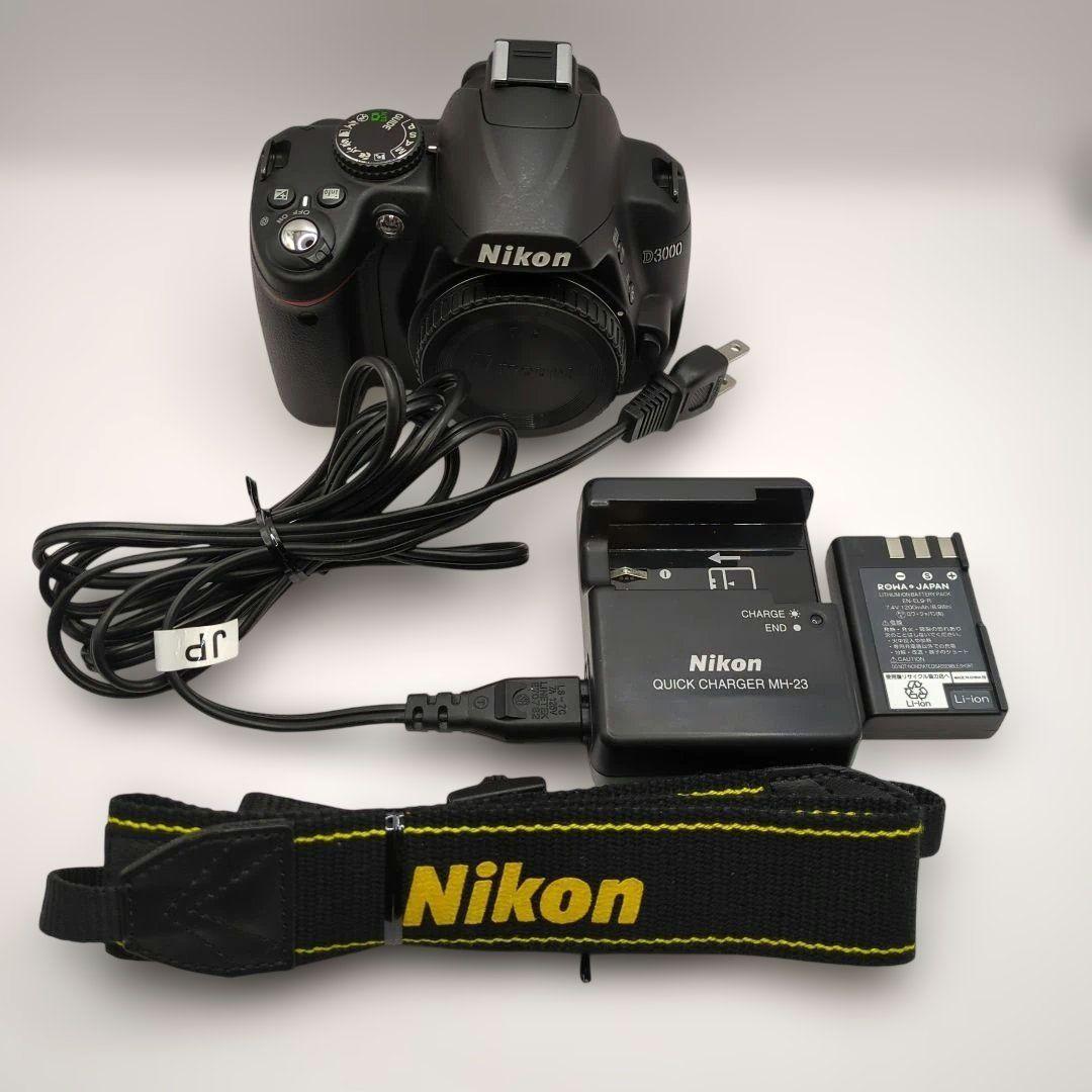 Nikon D3000 一眼レフカメラ CCDセンサー