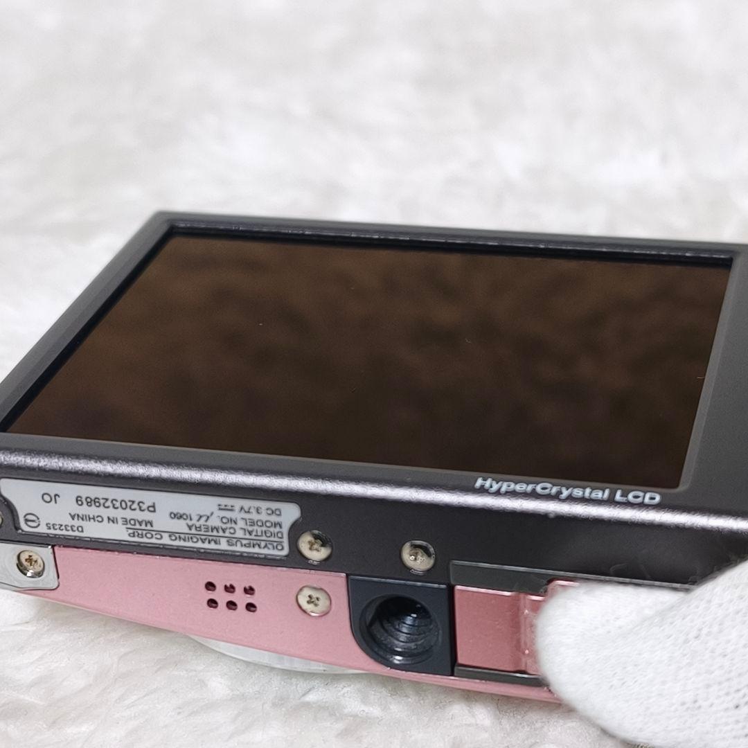 美品✨ OLYMPUS μ1060 ピンク オールドコンデジ