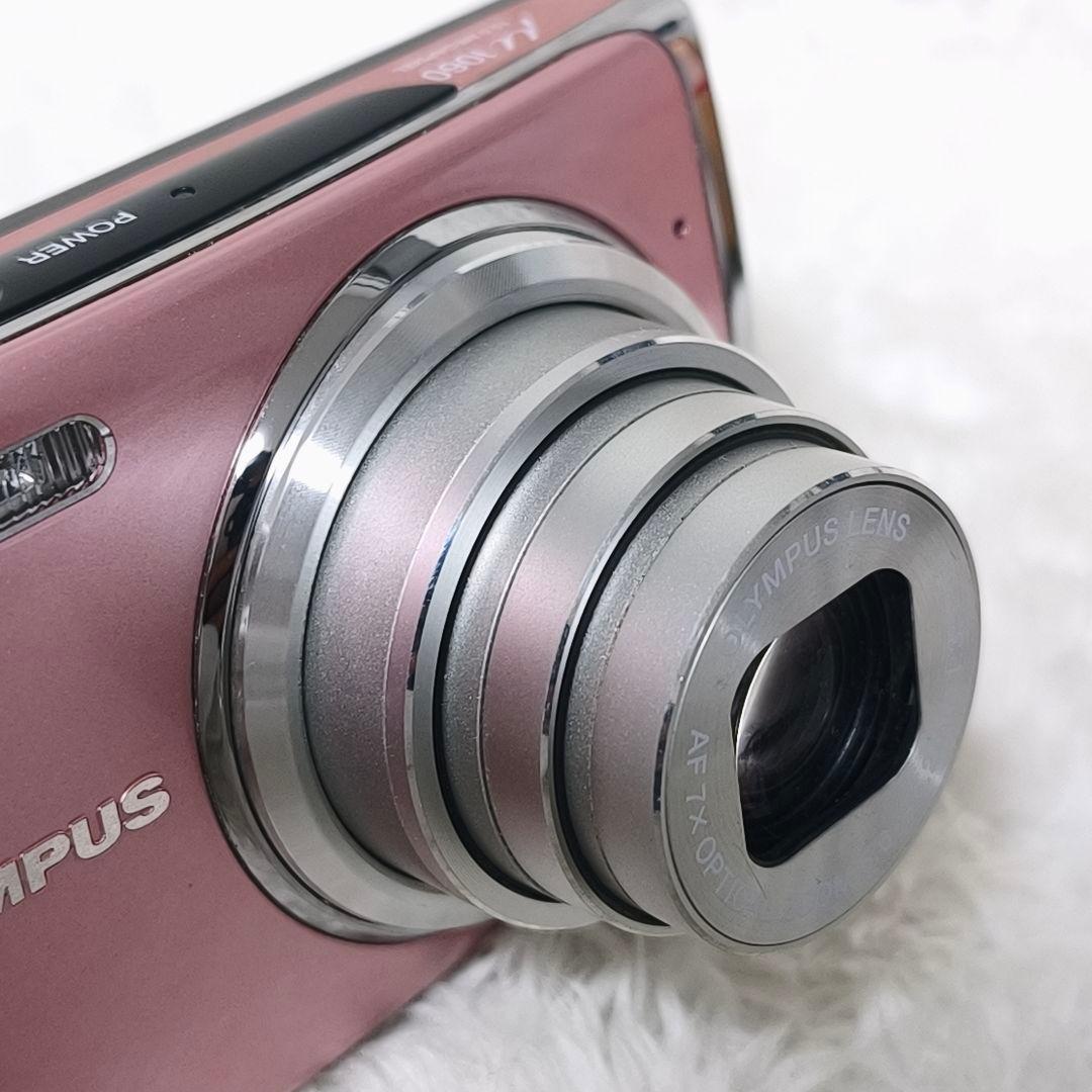 美品✨ OLYMPUS μ1060 ピンク オールドコンデジ