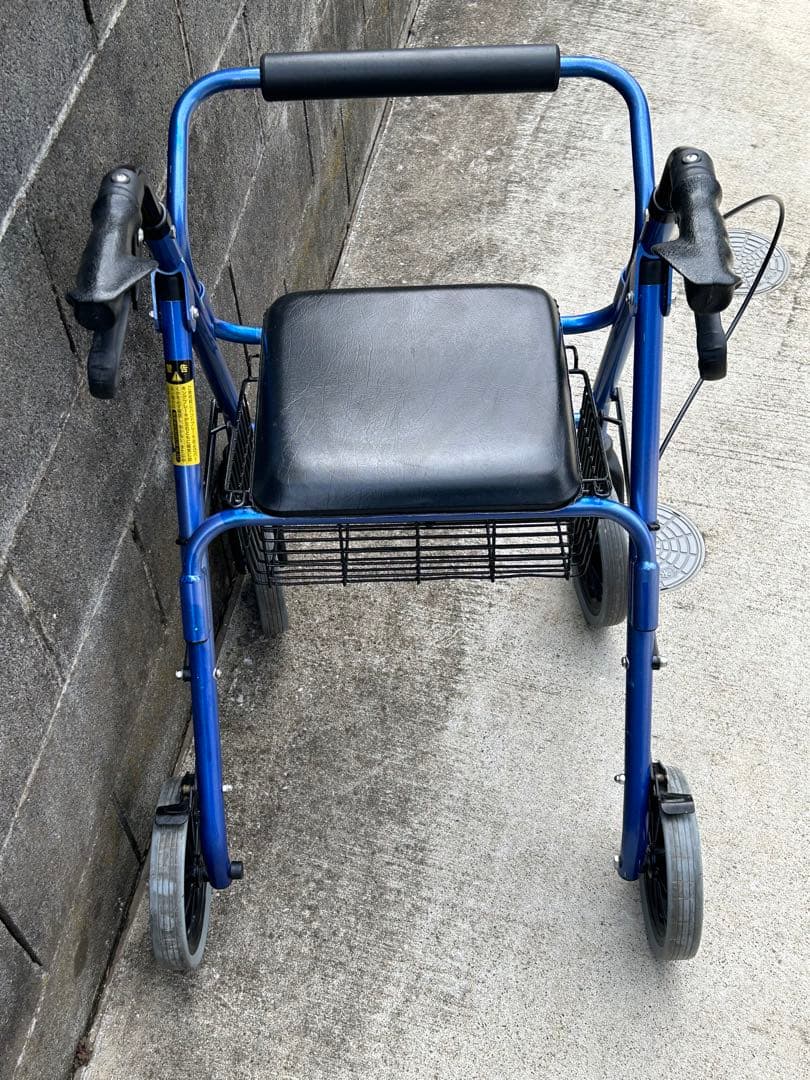 竹虎 ハッピーⅱNB シルバーカー 介護 歩行補助 歩行器 歩行車