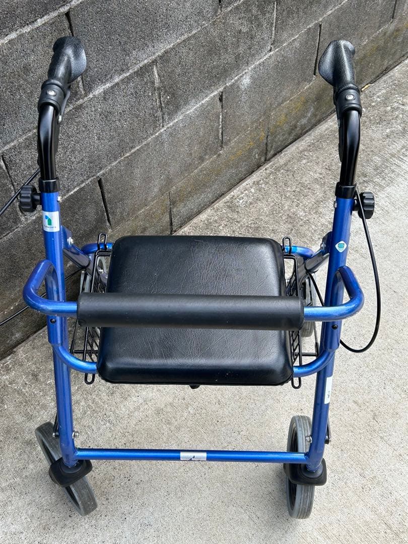 竹虎 ハッピーⅱNB シルバーカー 介護 歩行補助 歩行器 歩行車