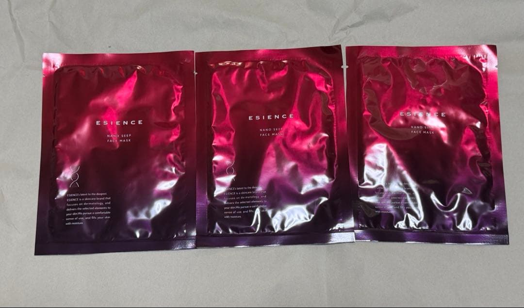 ESIENCE ナノプシーセラム 導入美容液2本＆マスク3つ