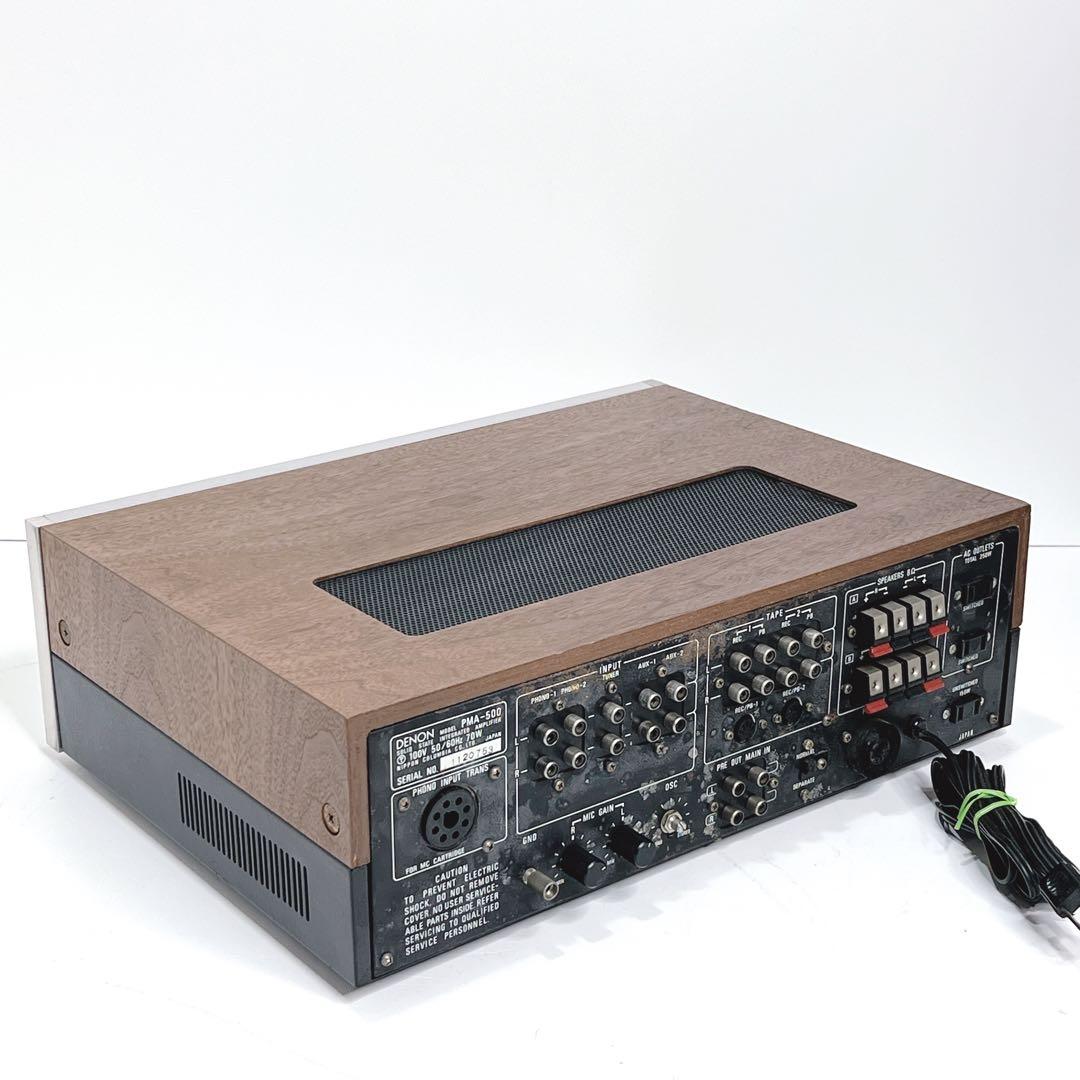 【良品・動作品】 DENON PMA-500 プリメインアンプ 動作確認済み