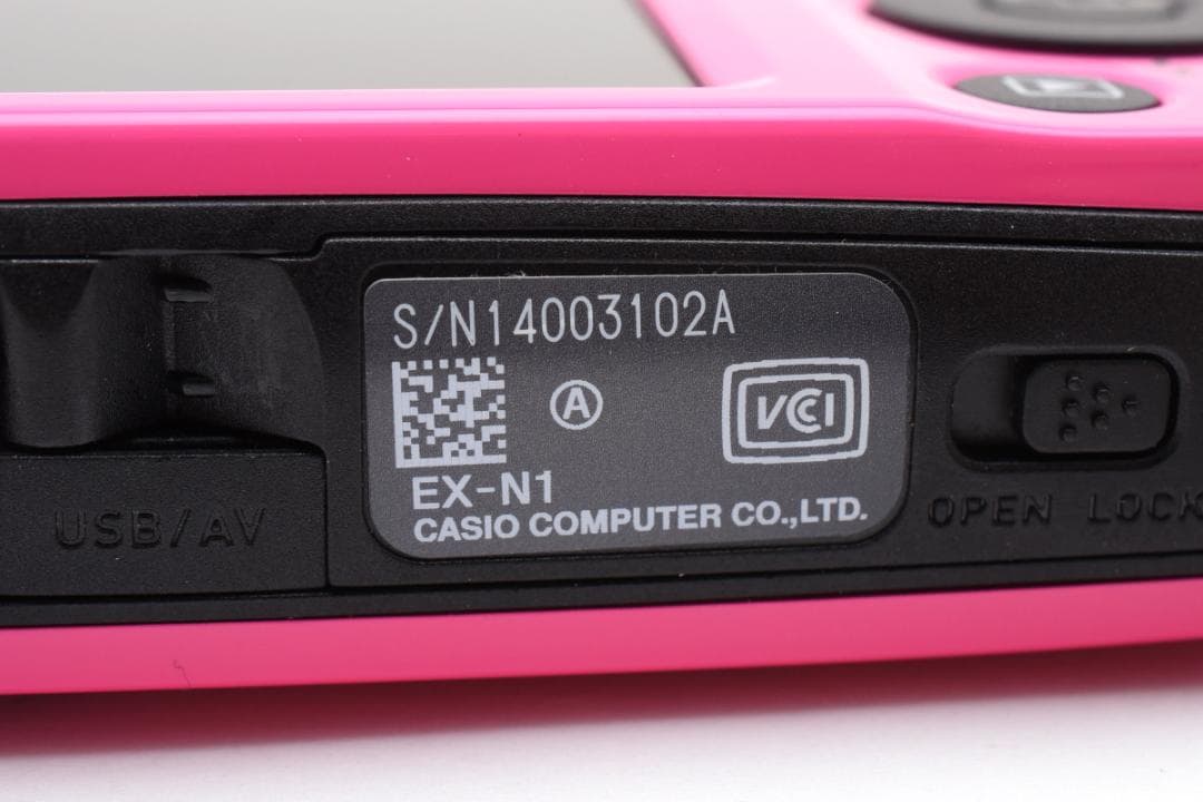 【美品】CASIO EXILIM EX-N1 ピンク　動作確認済