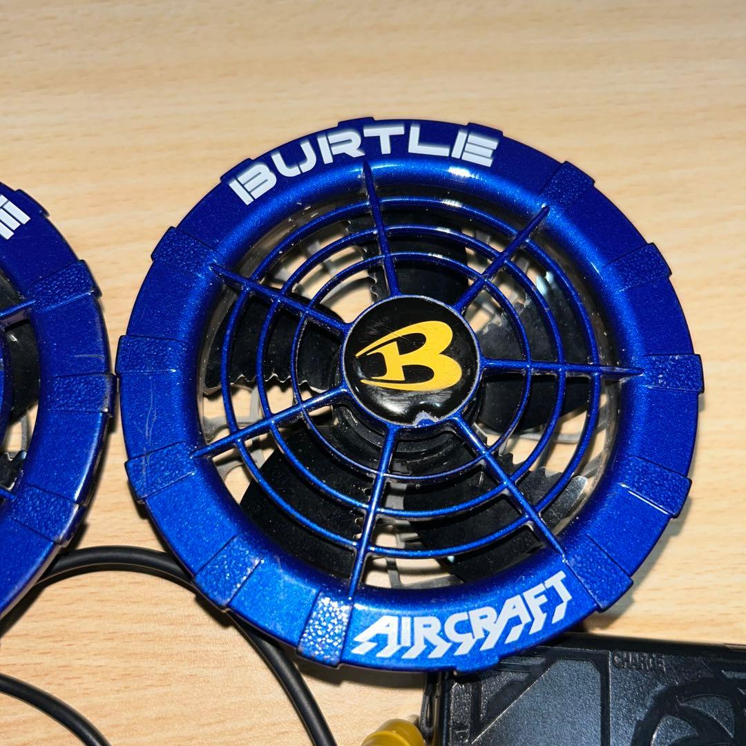 バートル　BURTLE 空調服ファン　バッテリーセット　AC260 13v 青