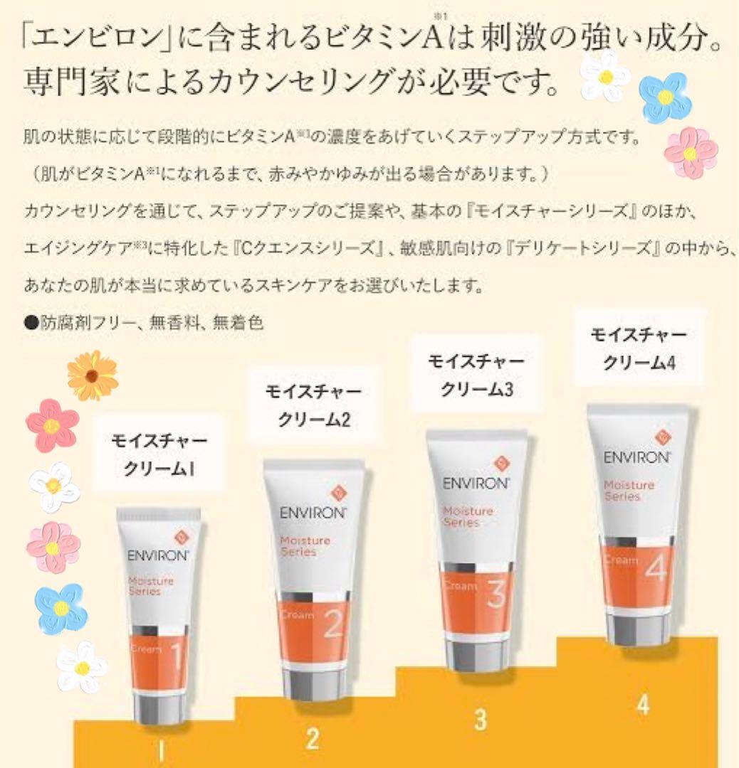 エンビロンENVIRON✴️モイスチャークリーム3✴️美容クリニック皮膚科専用
