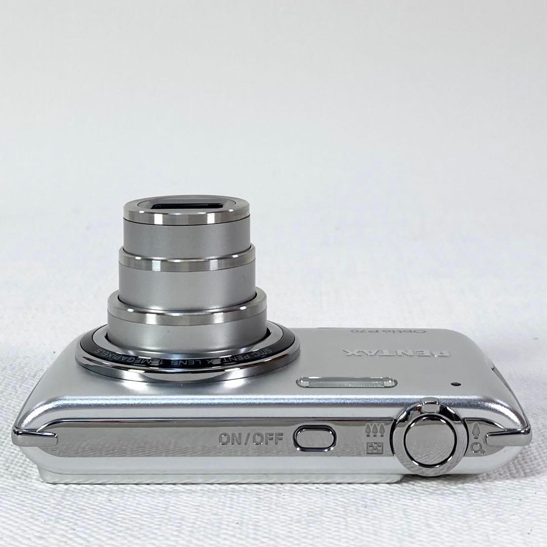 スマホ転送OK 動作品 PENTAX Optio P70 オールド コンデジ