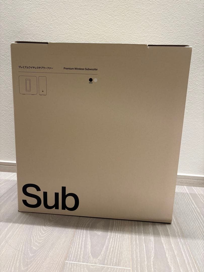 SONOS Sub Gen3 ソノス プレミアムワイヤレスサブウーファーブラック