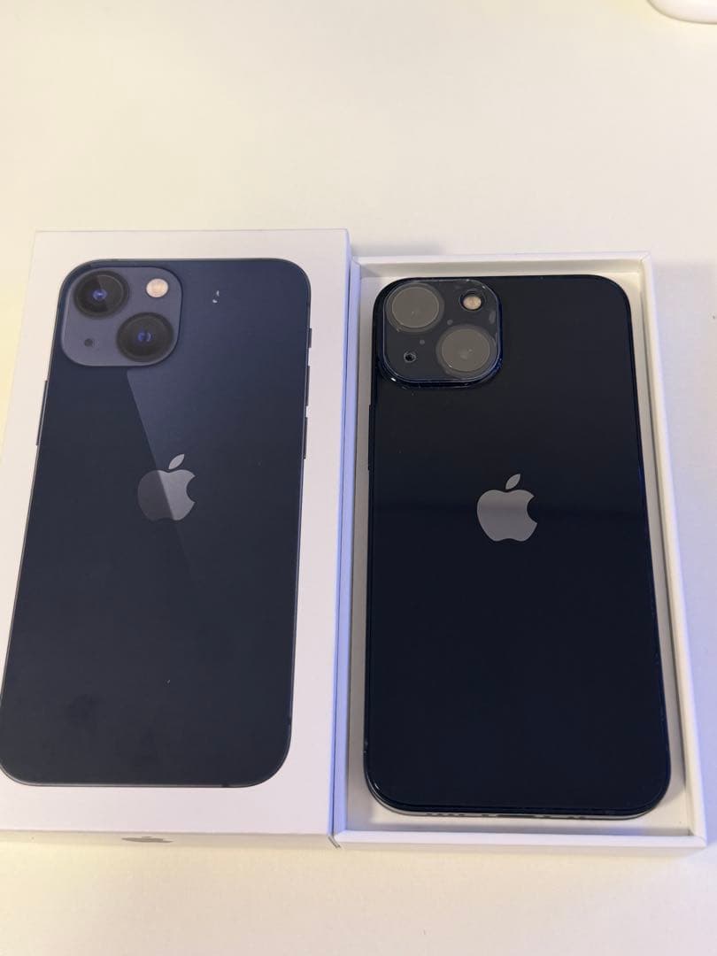 iPhone13 mini 128GB　交換済純正バッテリー100%・おまけ付