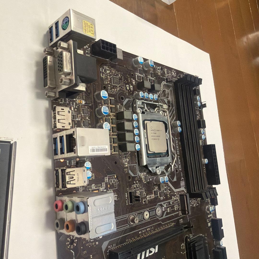 MSI Z270-S01A マザーボード ジャンク品 中古品