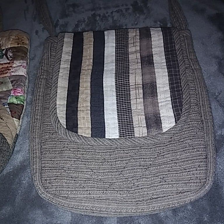 未使用　ハンドメイド　肩掛けバッグ&手提げバッグ　手づくり　一点もの