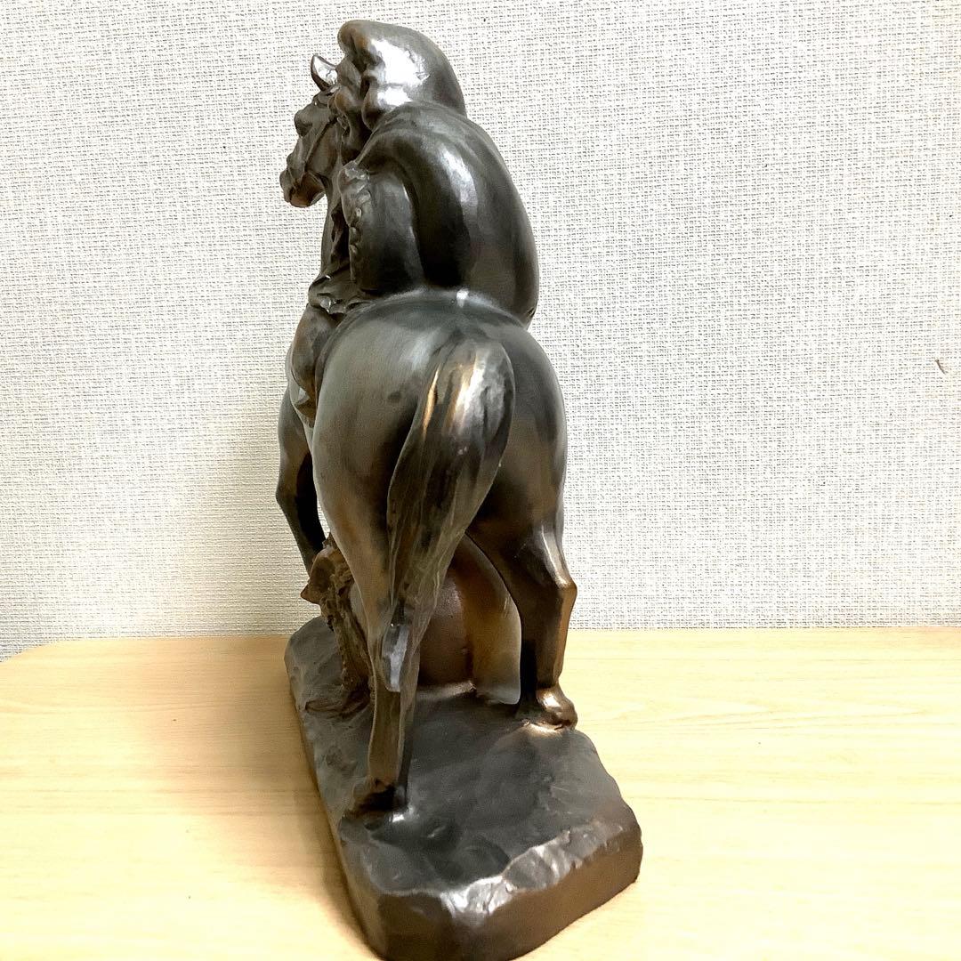 馬に乗った福の神