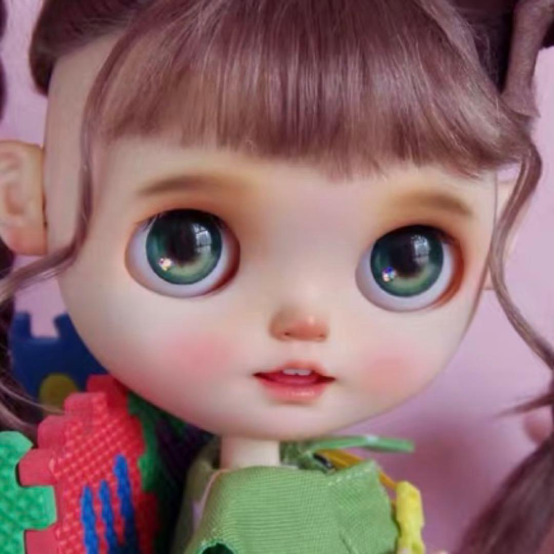 作家様カスタムブライス 人形 かわいい フルセット 元気 笑顔ちゃん