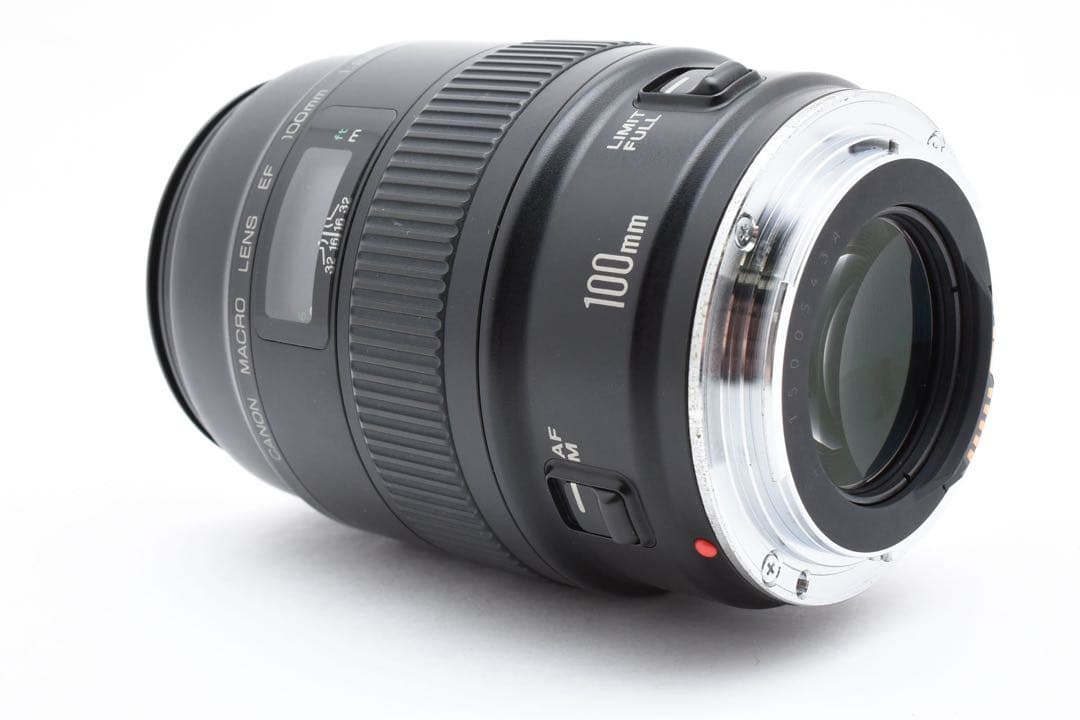 美品 Canon EF100mm F2.8 MACRO 中望遠マクロレンズ