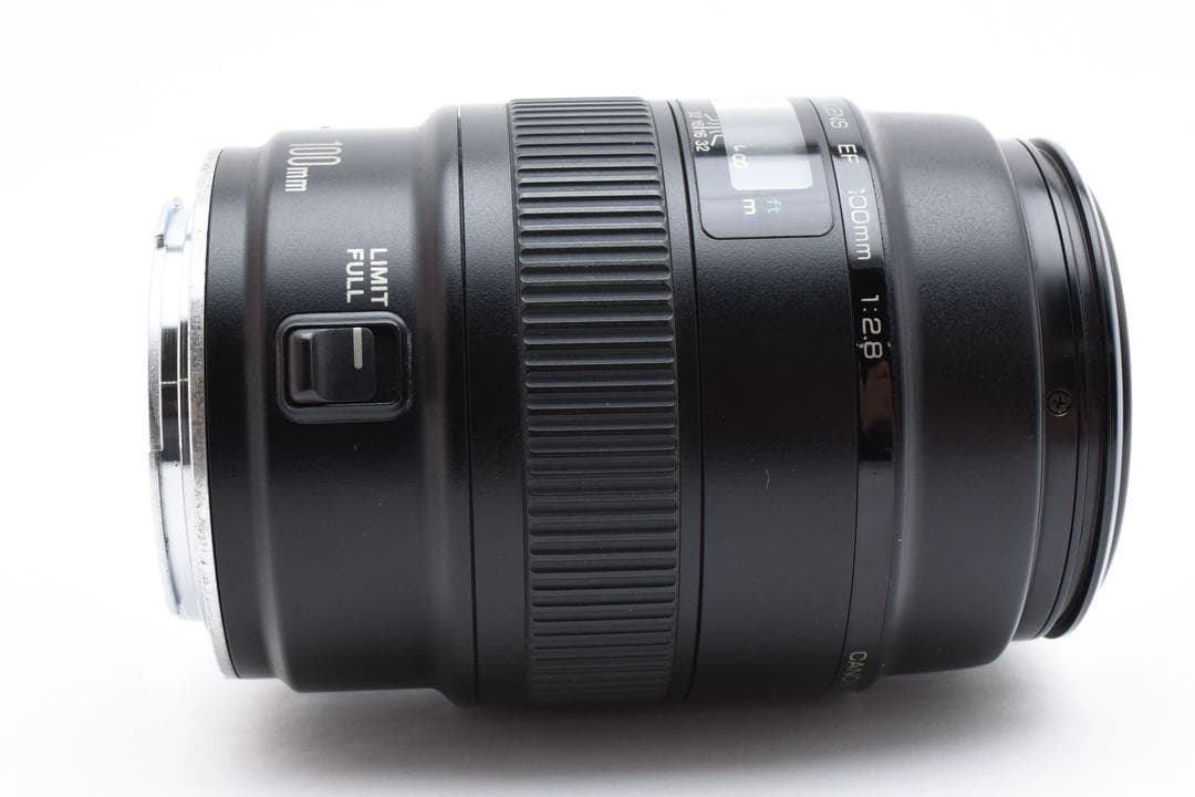 美品 Canon EF100mm F2.8 MACRO 中望遠マクロレンズ