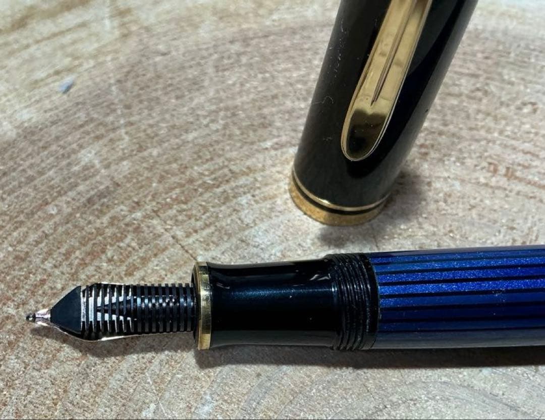 ペリカン Pelikan スーベレーン M400 ブルー縞 万年筆 M