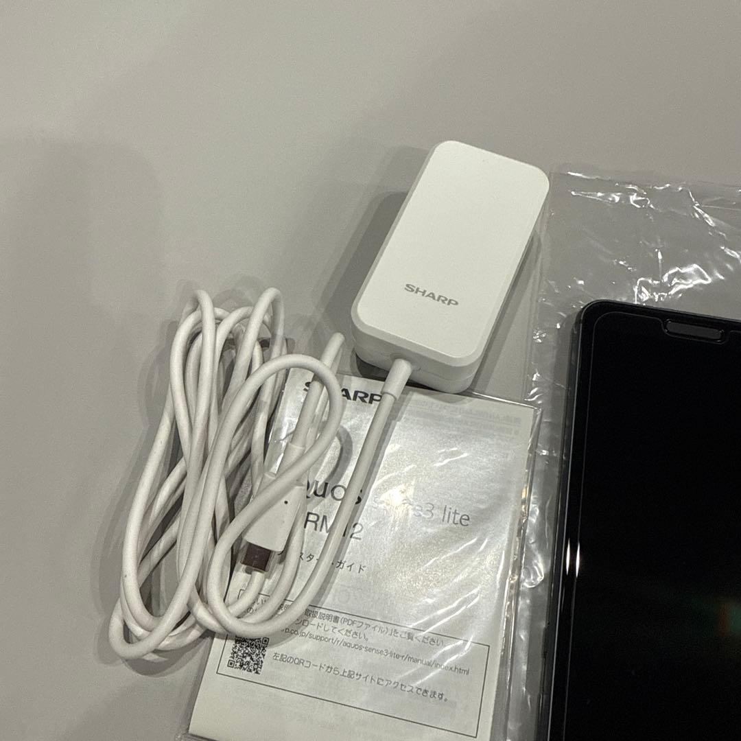 【ほぼ未使用】AQUOS Sense3 lite｜SIMフリー・美品