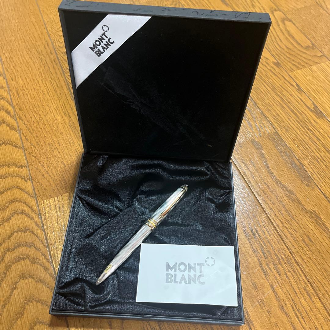 ドイツ製モンブランMontBlanc1648ソリテールシルバー925ボールペン