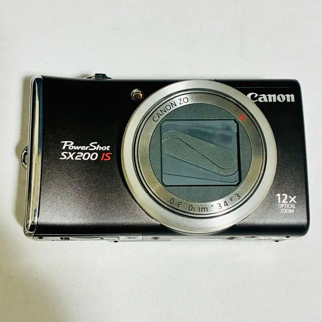 【動作確認済み】Canon PowerShot SX200 IS デジタルカメラ
