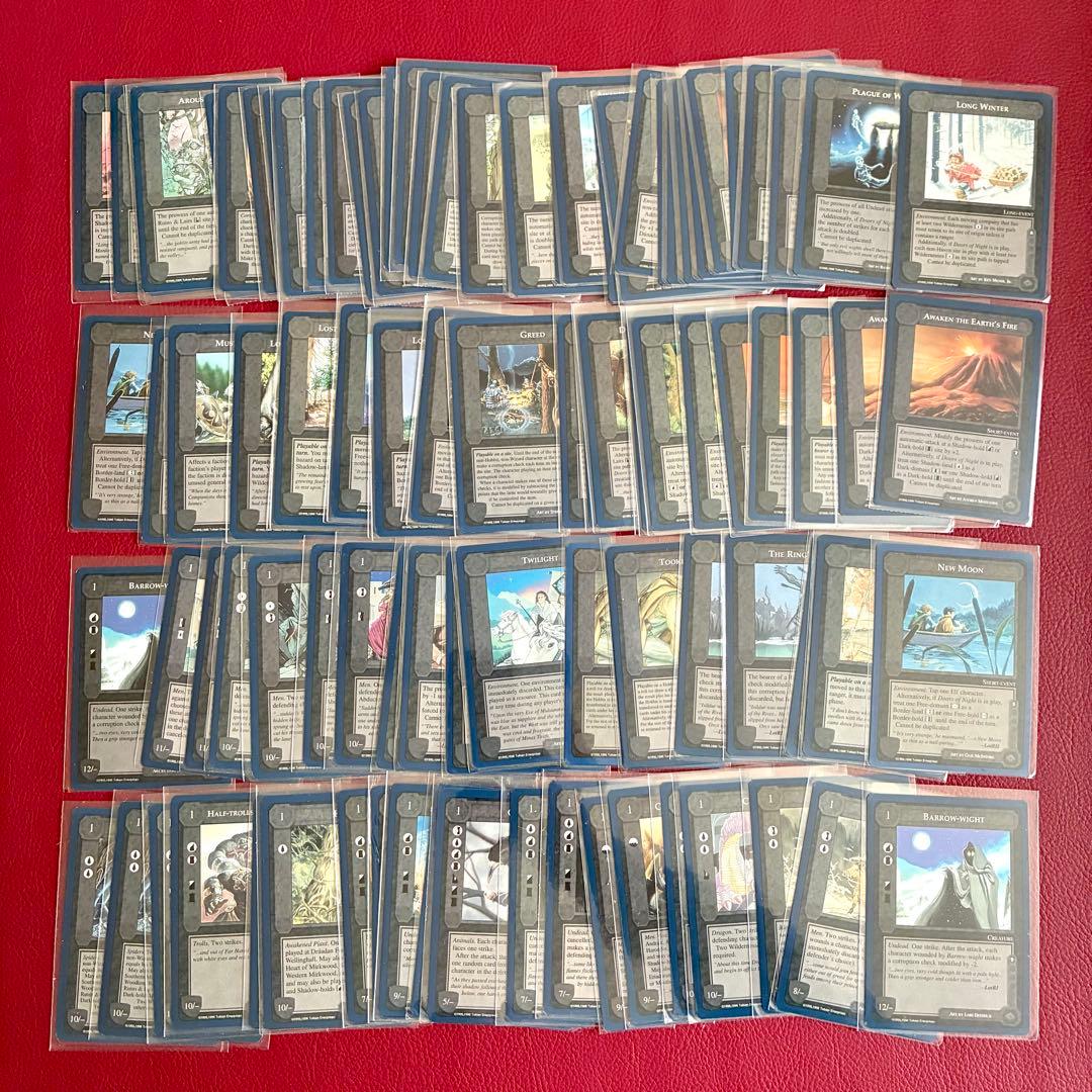 ミドルアース　カード　ザ・ウィザード　ccg 指輪物語　まとめ売り