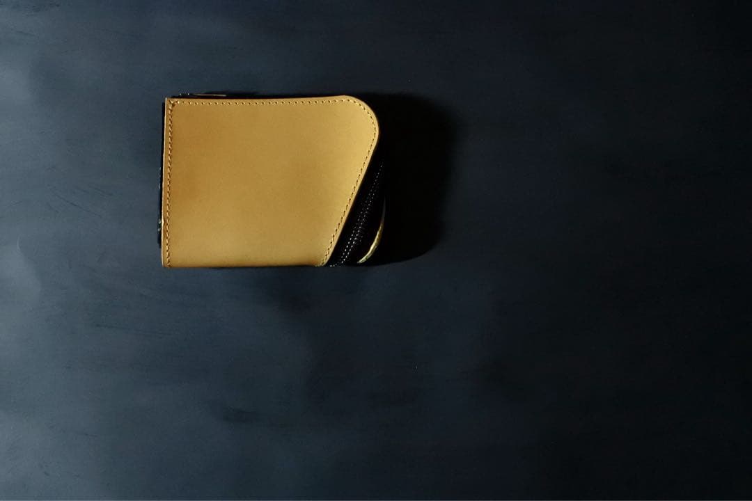 [オリジナル] J2 Zip wallet 財布　イエロー
