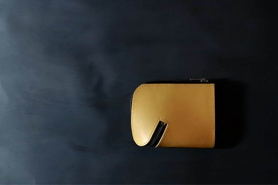 [オリジナル] J2 Zip wallet 財布　イエロー