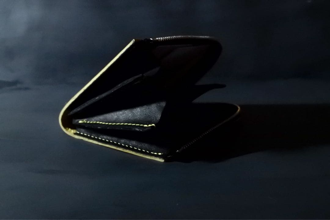 [オリジナル] J2 Zip wallet 財布　イエロー