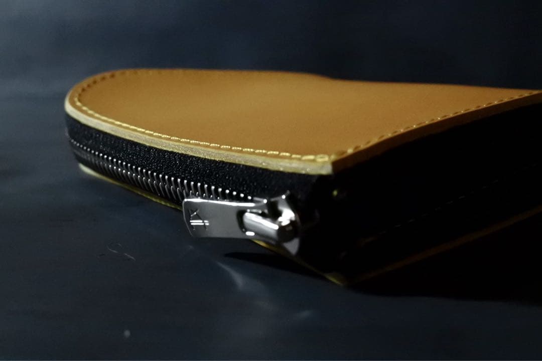 [オリジナル] J2 Zip wallet 財布　イエロー