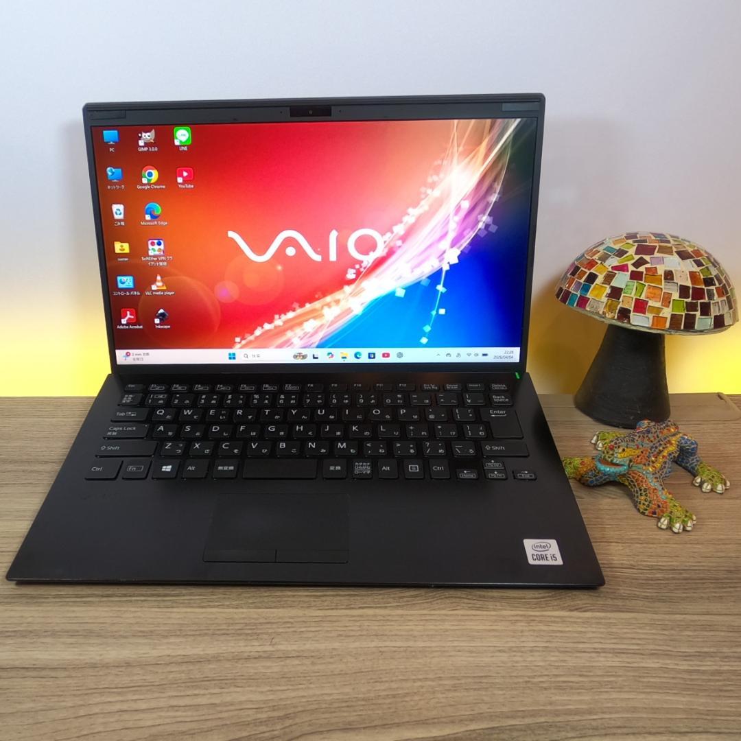 希少VAIO 超軽量で14インチモデルオフィス付きノートパソコン win11