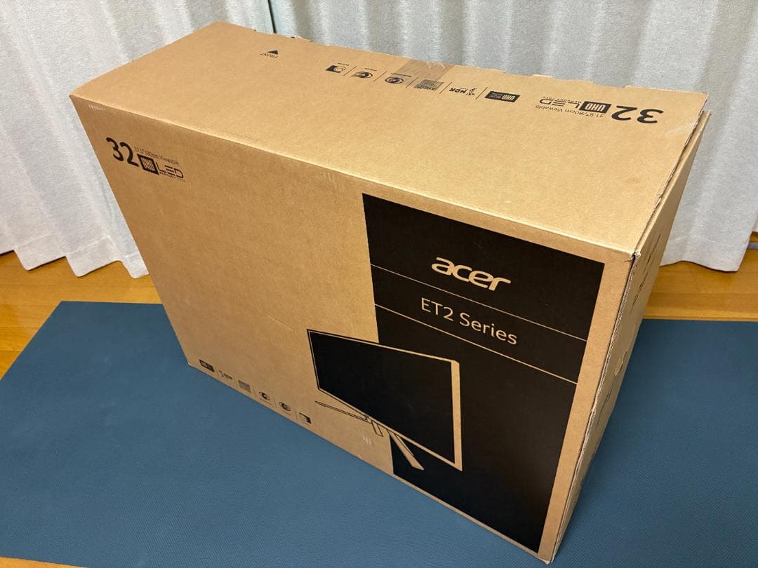 値下げ◆Acer ET322QK wmiipx 31.5型 4Kモニター【箱付】