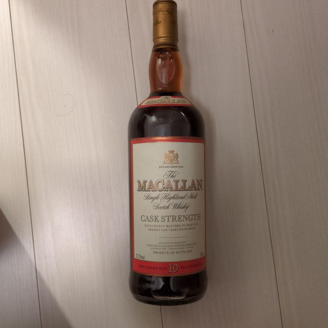 The Macallan Cask Strength 10年 1000ml　希少