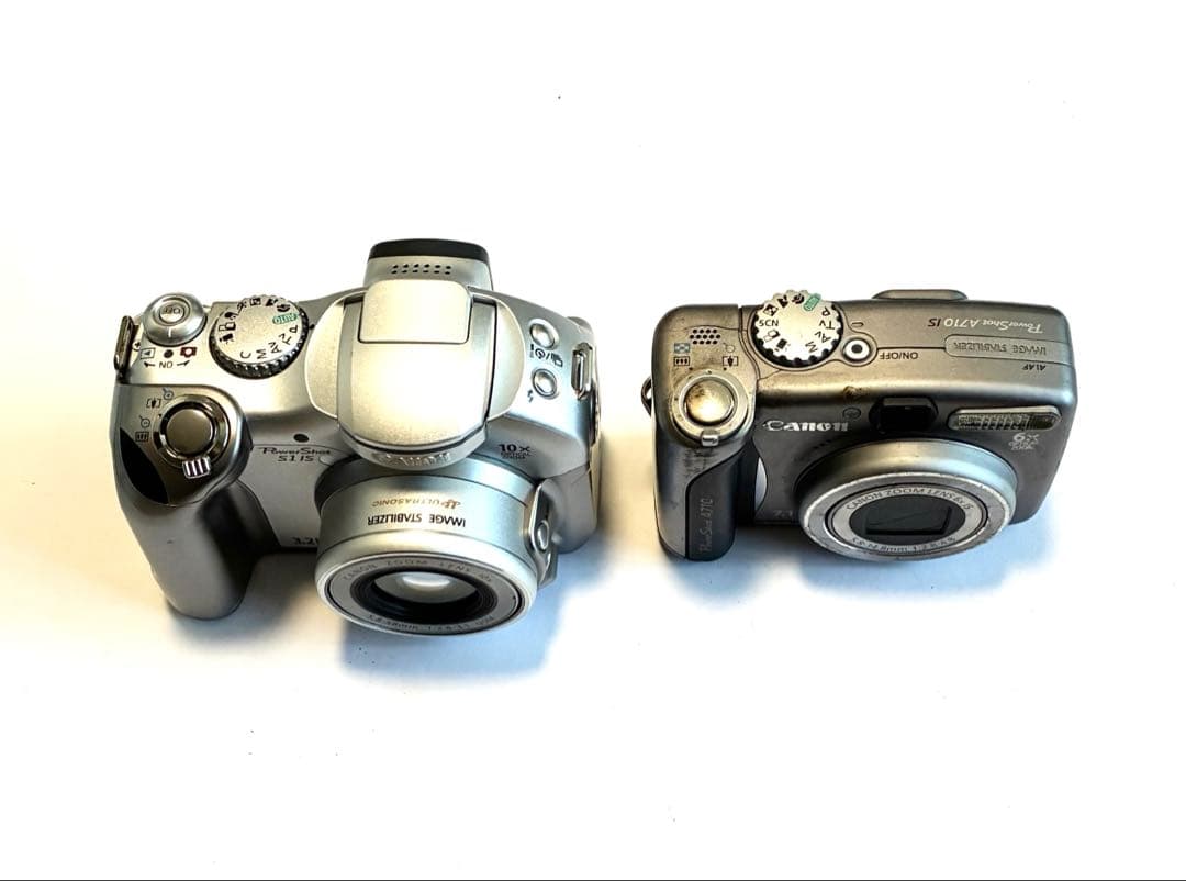 キャノン　PowerShot A710 IS／S1 IS デジカメ 2台セット