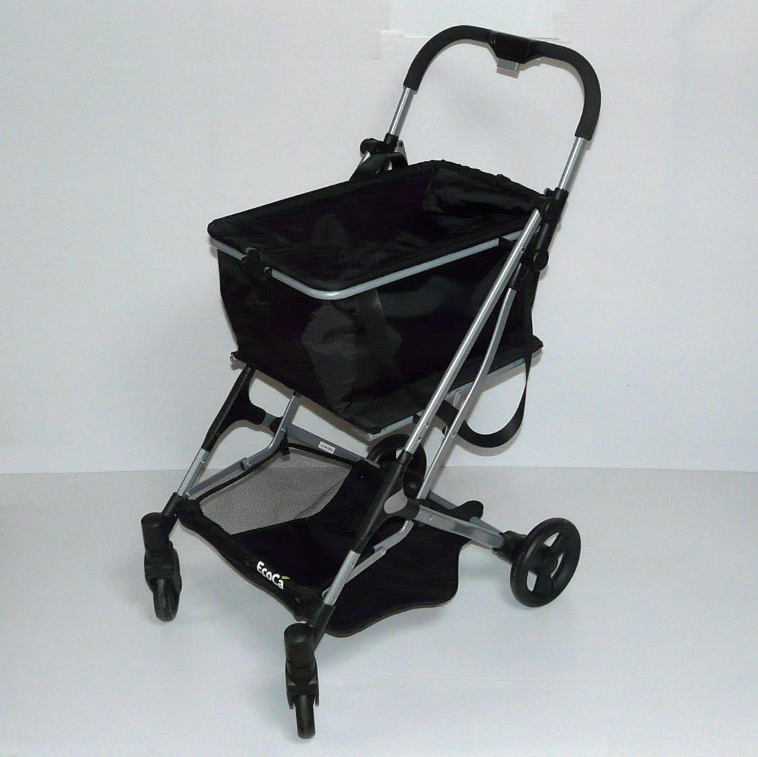 美品　EcoCa ショッピングカート 四輪 折り畳み 軽量 エコカ