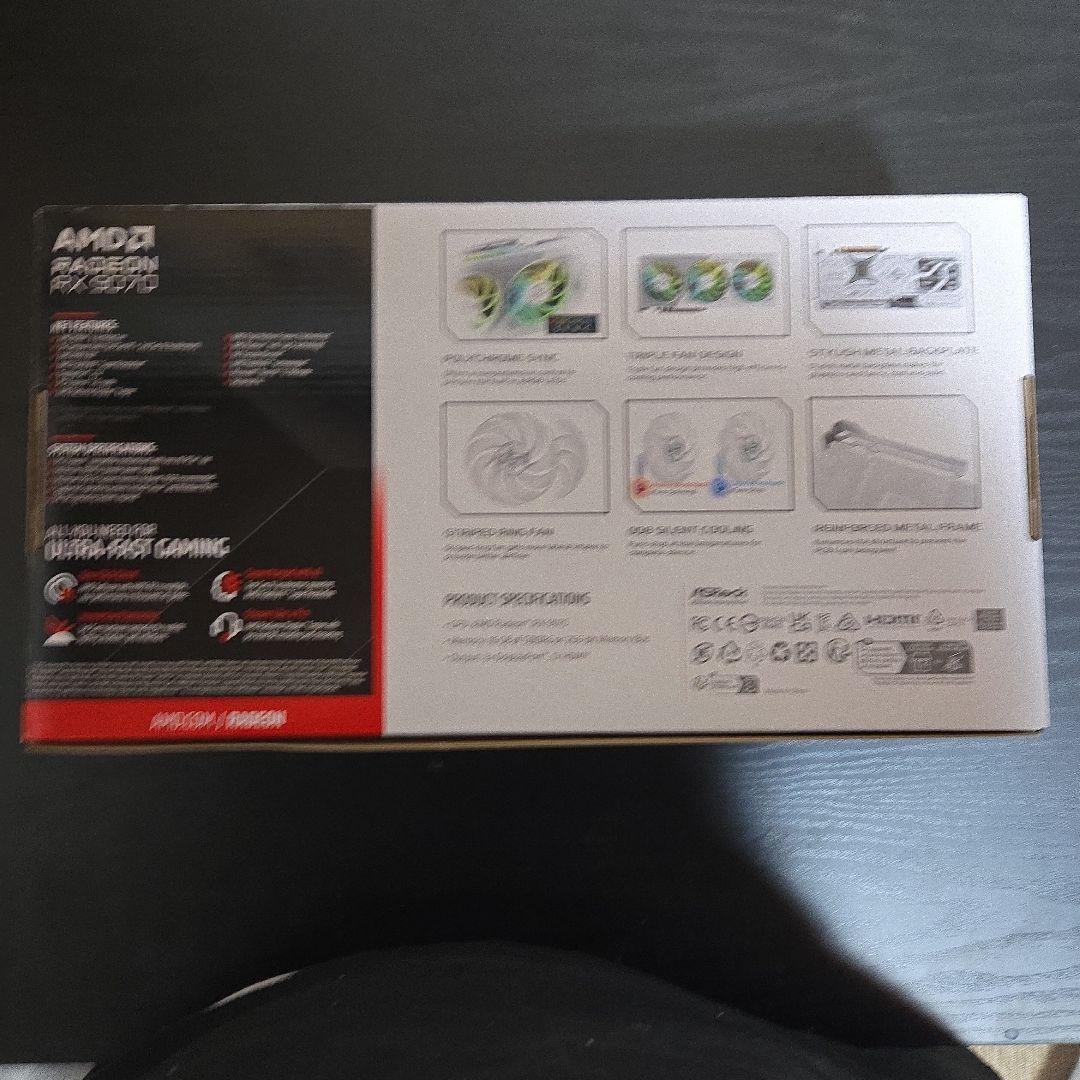 グラフィックボード・グラボ・ビデオカード ASRock Radeon RX 9070 16GB Steel Legend