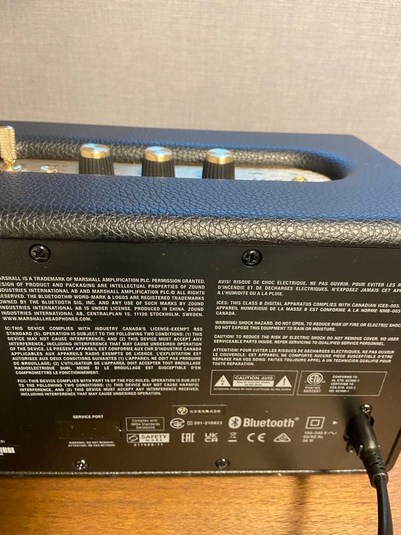 美品 Marshall ACTON III アクトン3 ワイヤレススピーカー