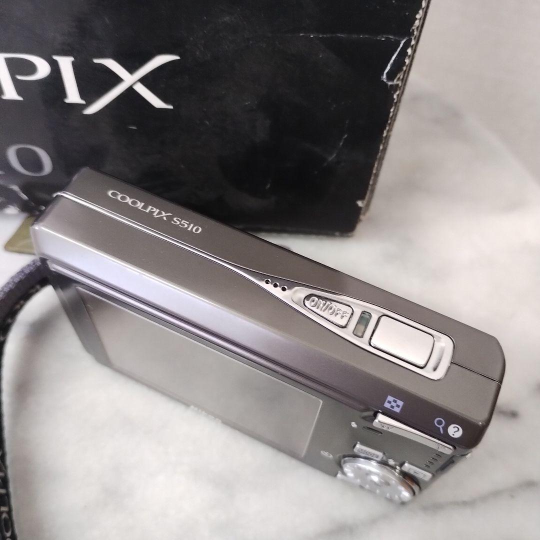 箱付き　Nikon ニコン COOLPIX S510